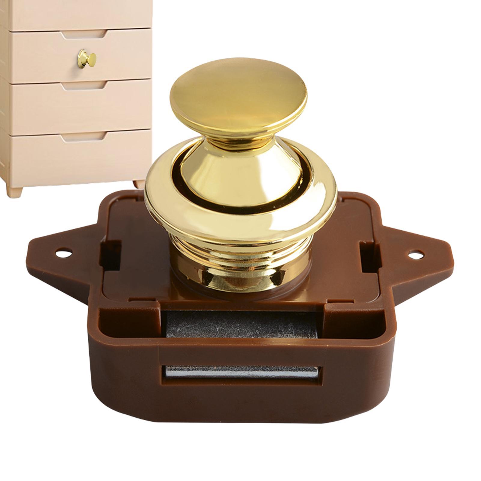 Furniture Hardware Suppliers - Anahtarsız RV basmalı dolap kilidi basma