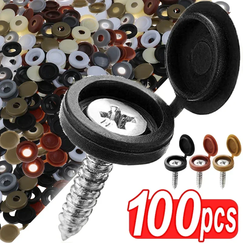 Furniture Hardware Hinges - Menteşeli Plastik vidalı kapak Kapak Katlama