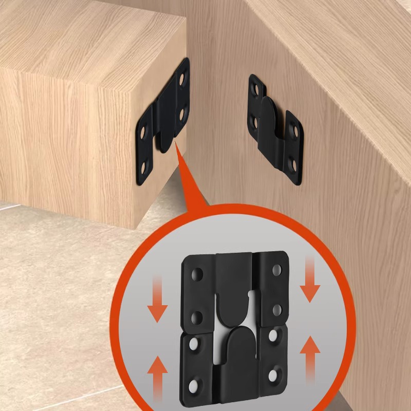 Furniture Hardware Photos - Masif ahşap yatak bağlantısı, sabit toka,