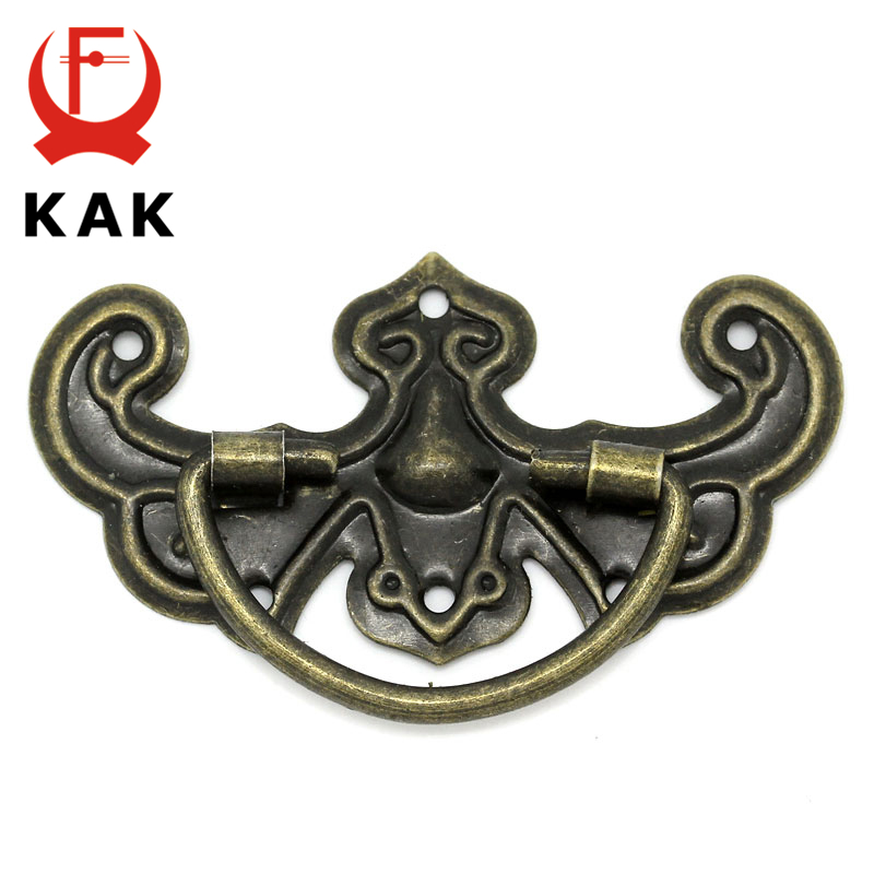 Furniture Hardware Photos - KAK 10 adet klasik bronz ton