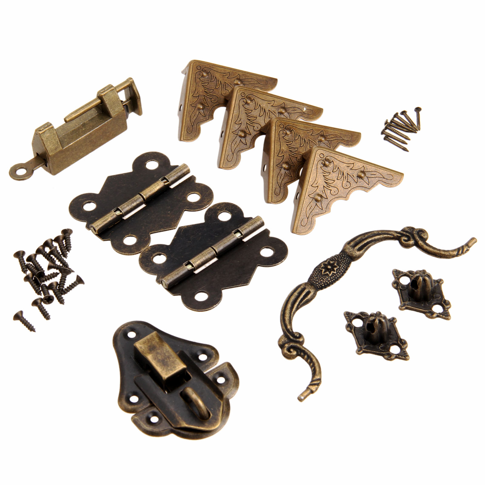 Furniture Hardware Hinges - 9 adet/takım mobilya parçaları çin pirinç