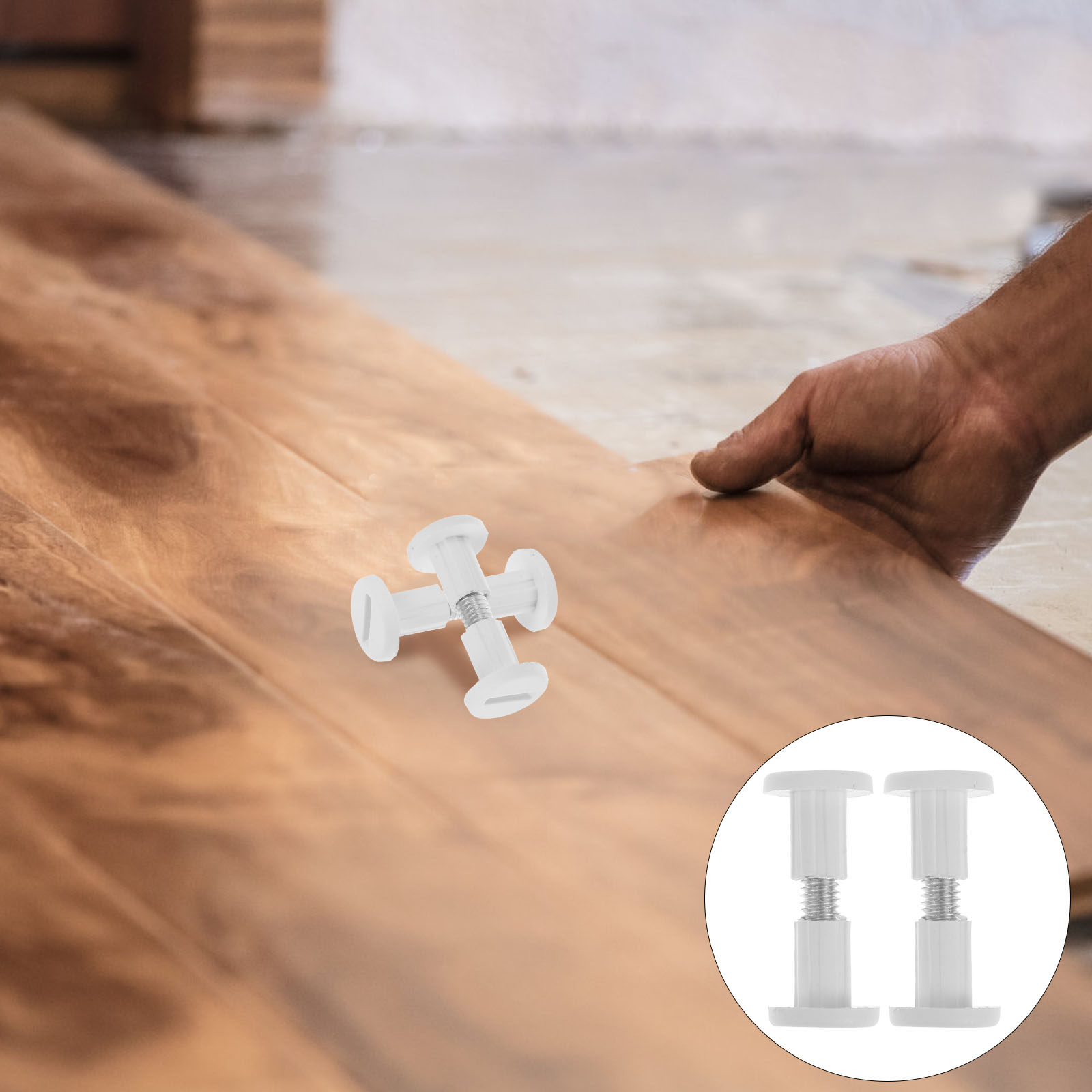 Furniture Joining Hardware - 50 Adet Mobilya Levha Bağlantı Elemanı