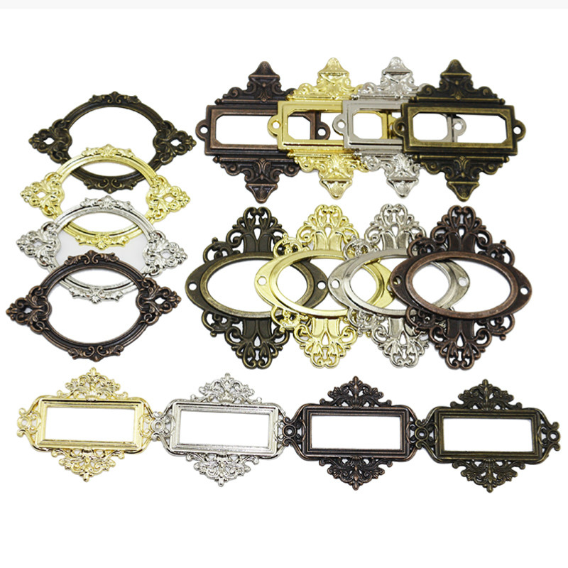 Furniture Hardware Photos - 3 adet antika oyma aksesuarları ilaç