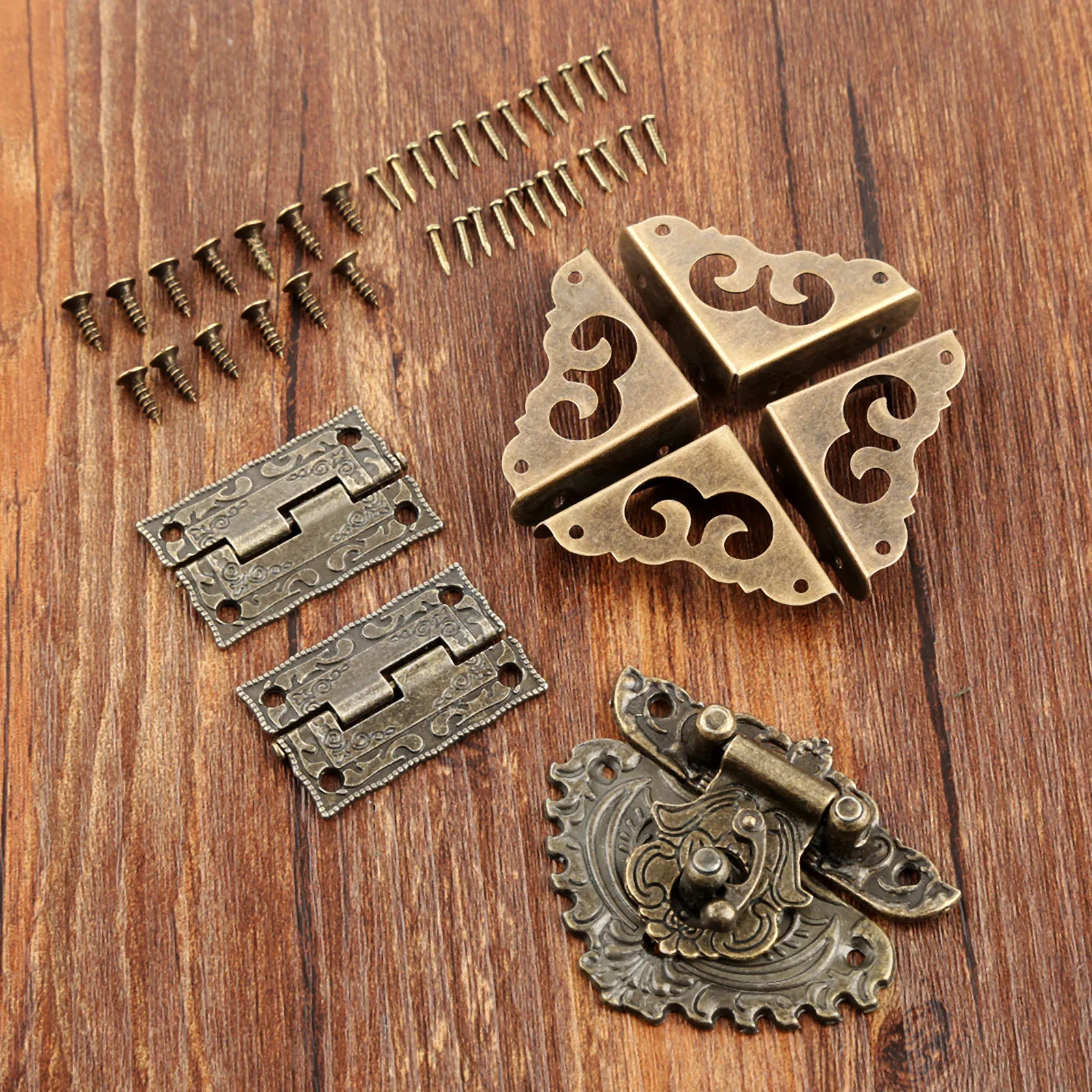7 adet/takım antik bronz asma  - Furniture Hardware Hinges incelemesi ve fiyatı