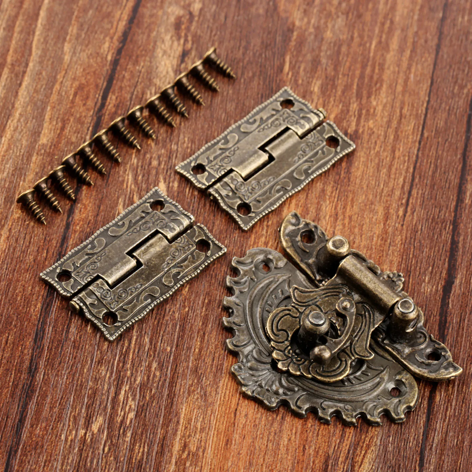 3 adet/takım Antik Bronz Asma  - Furniture Hardware Hinges incelemesi ve fiyatı