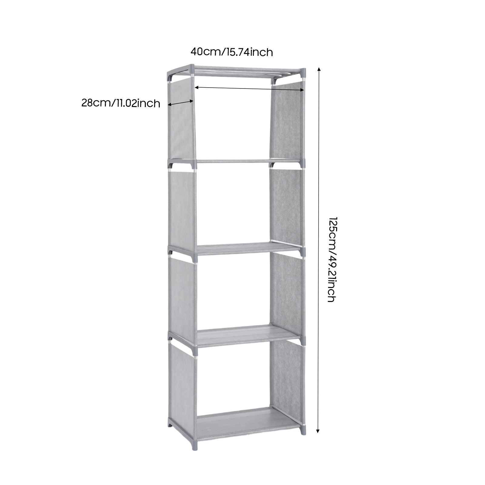 Dikey Açık Kitaplık Dikdörtgen - Furniture Hardware Photos incelemesi ve fiyatı