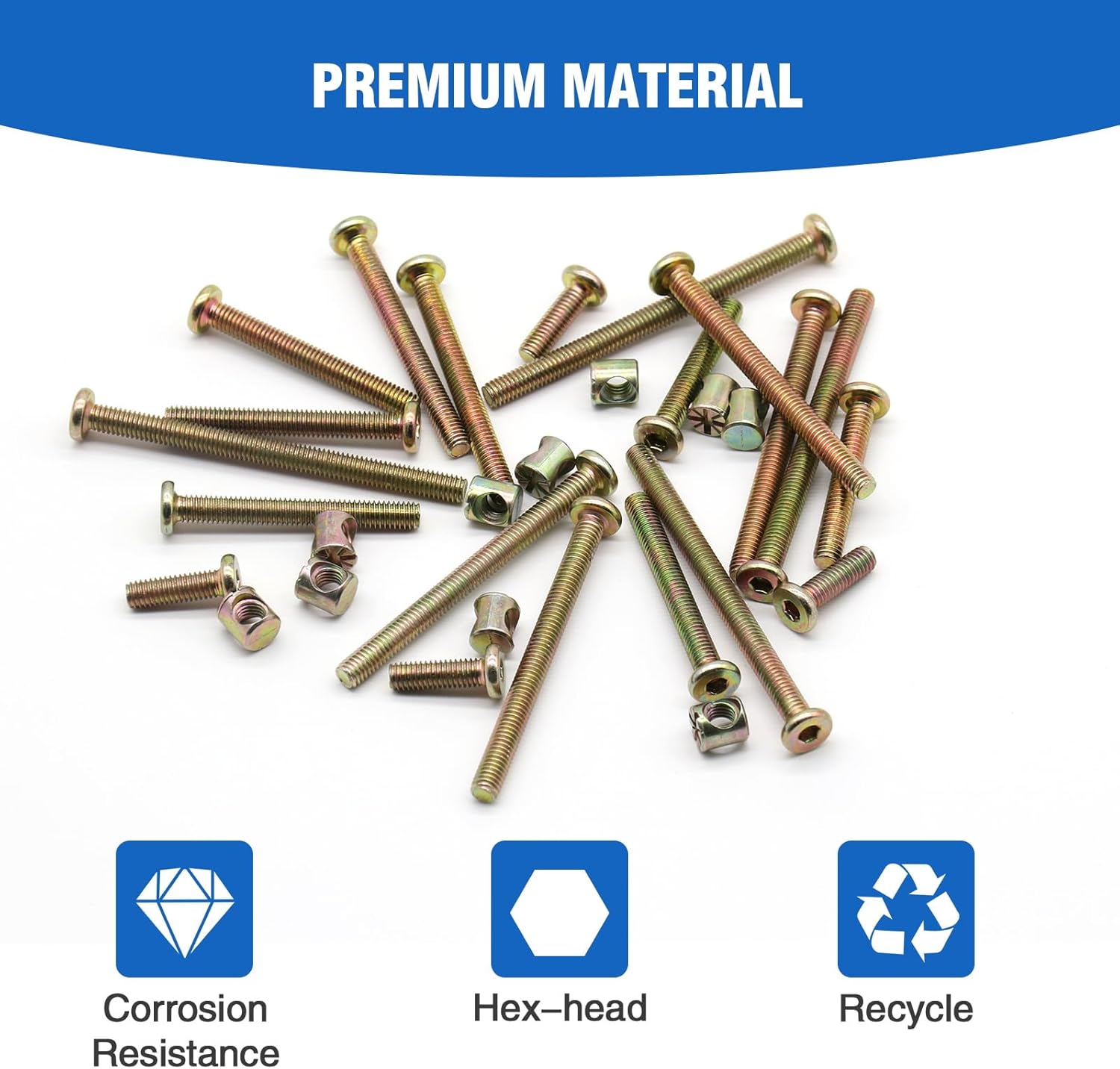VKKM 25 Adet M6 Bebek Beşiği V - Furniture Hardware Replacement incelemesi ve fiyatı